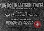 Image of animated map of Northeastern region United States USA, 1942, second 17 stock footage video 65675060048