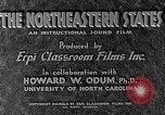 Image of animated map of Northeastern region United States USA, 1942, second 18 stock footage video 65675060048