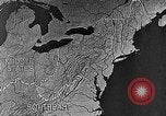Image of animated map of Northeastern region United States USA, 1942, second 36 stock footage video 65675060048