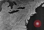Image of animated map of Northeastern region United States USA, 1942, second 42 stock footage video 65675060048