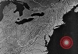 Image of animated map of Northeastern region United States USA, 1942, second 43 stock footage video 65675060048