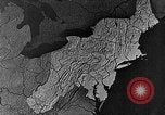Image of animated map of Northeastern region United States USA, 1942, second 51 stock footage video 65675060048