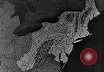 Image of animated map of Northeastern region United States USA, 1942, second 53 stock footage video 65675060048