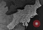 Image of animated map of Northeastern region United States USA, 1942, second 56 stock footage video 65675060048