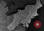 Image of animated map of Northeastern region United States USA, 1942, second 62 stock footage video 65675060048