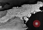 Image of animated map of Northeastern States United States USA, 1942, second 49 stock footage video 65675060049