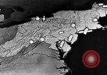 Image of animated map of Northeastern States United States USA, 1942, second 56 stock footage video 65675060049