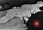 Image of animated map of Northeastern States United States USA, 1942, second 58 stock footage video 65675060049