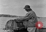 Image of fishermen in northeastern United States United States USA, 1942, second 17 stock footage video 65675060050