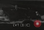 Standbild verschiedene Arten von amphibischen Handwerk United States USA, 1953, aus Sekunde 25 historischem Filmmaterial Videoclip 65675060072
