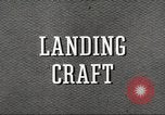Standbild USA Landing Craft Utility United States USA, 1953, aus Sekunde 8 historischem Filmmaterial Videoclip 65675060078