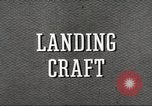 Standbild USA Landing Craft Utility United States USA, 1953, aus Sekunde 12 historischem Filmmaterial Videoclip 65675060078
