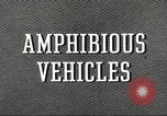 Standbild USA Landing Vehicle Tracked United States USA, 1953, aus Sekunde 12 historischem Filmmaterial Videoclip 65675060083