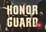Image of Marine Corps Honor Guard New York City USA, 1946, second 16 stock footage video 65675060087