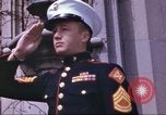 Image of Marine Corps Honor Guard New York City USA, 1946, second 55 stock footage video 65675060087