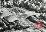 Standbild alliierten Invasion in der Normandie am D-Day Normandie Frankreich, 1944, aus Sekunde 25 historischem Filmmaterial Videoclip 65675060098