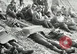 Standbild alliierten Invasion in der Normandie am D-Day Normandie Frankreich, 1944, aus Sekunde 27 historischem Filmmaterial Videoclip 65675060098