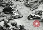 Standbild alliierten Invasion in der Normandie am D-Day Normandie Frankreich, 1944, aus Sekunde 39 historischem Filmmaterial Videoclip 65675060098