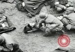 Standbild alliierten Invasion in der Normandie am D-Day Normandie Frankreich, 1944, aus Sekunde 40 historischem Filmmaterial Videoclip 65675060098