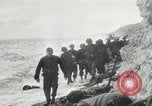 Standbild alliierten Invasion in der Normandie am D-Day Normandie Frankreich, 1944, aus Sekunde 42 historischem Filmmaterial Videoclip 65675060098