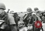 Standbild alliierten Invasion in der Normandie am D-Day Normandie Frankreich, 1944, aus Sekunde 60 historischem Filmmaterial Videoclip 65675060098