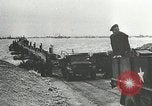 Image of Mulberry port facilities employed in Normandy invasion Cherbourg Normandy France, 1944, second 4 stock footage video 65675060100