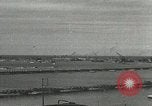Image of Mulberry port facilities employed in Normandy invasion Cherbourg Normandy France, 1944, second 5 stock footage video 65675060100