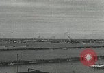 Image of Mulberry port facilities employed in Normandy invasion Cherbourg Normandy France, 1944, second 6 stock footage video 65675060100