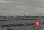 Image of Mulberry port facilities employed in Normandy invasion Cherbourg Normandy France, 1944, second 7 stock footage video 65675060100