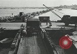 Image of Mulberry port facilities employed in Normandy invasion Cherbourg Normandy France, 1944, second 18 stock footage video 65675060100