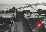 Image of Mulberry port facilities employed in Normandy invasion Cherbourg Normandy France, 1944, second 19 stock footage video 65675060100