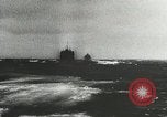 Image of Mulberry port facilities employed in Normandy invasion Cherbourg Normandy France, 1944, second 33 stock footage video 65675060100