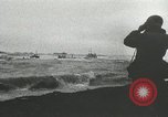 Image of Mulberry port facilities employed in Normandy invasion Cherbourg Normandy France, 1944, second 36 stock footage video 65675060100