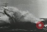 Image of Mulberry port facilities employed in Normandy invasion Cherbourg Normandy France, 1944, second 37 stock footage video 65675060100