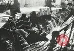 Image of Mulberry port facilities employed in Normandy invasion Cherbourg Normandy France, 1944, second 42 stock footage video 65675060100