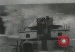 Image of Mulberry port facilities employed in Normandy invasion Cherbourg Normandy France, 1944, second 45 stock footage video 65675060100