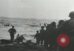 Image of Mulberry port facilities employed in Normandy invasion Cherbourg Normandy France, 1944, second 49 stock footage video 65675060100
