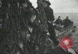 Image of Mulberry port facilities employed in Normandy invasion Cherbourg Normandy France, 1944, second 54 stock footage video 65675060100