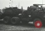 Image of Mulberry port facilities employed in Normandy invasion Cherbourg Normandy France, 1944, second 59 stock footage video 65675060100