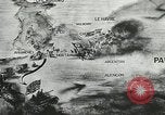 Standbild Amerikanische und deutsche Kräfte konvergieren in der Schlacht nach der Invasion der Normandie Mortain Frankreich, 1944, aus Sekunde 5 historischem Filmmaterial Videoclip 65675060104