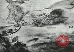 Standbild Amerikanische und deutsche Kräfte konvergieren in der Schlacht nach der Invasion der Normandie Mortain Frankreich, 1944, aus Sekunde 6 historischem Filmmaterial Videoclip 65675060104