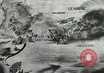 Standbild Amerikanische und deutsche Kräfte konvergieren in der Schlacht nach der Invasion der Normandie Mortain Frankreich, 1944, aus Sekunde 16 historischem Filmmaterial Videoclip 65675060104