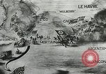 Standbild Amerikanische und deutsche Kräfte konvergieren in der Schlacht nach der Invasion der Normandie Mortain Frankreich, 1944, aus Sekunde 17 historischem Filmmaterial Videoclip 65675060104
