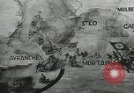 Standbild Amerikanische und deutsche Kräfte konvergieren in der Schlacht nach der Invasion der Normandie Mortain Frankreich, 1944, aus Sekunde 23 historischem Filmmaterial Videoclip 65675060104