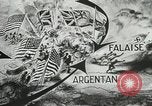 Standbild Kampf der "Falaise Pocket" während Zweiten Weltkrieg Falaise Frankreich, 1944, aus Sekunde 25 historischem Filmmaterial Videoclip 65675060105