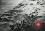 Image alliés s'emparer du contrôle de rivière Escaut Anvers Belgique, 1945, de la seconde 17 séquences d'archives historiques vidéo 65675060110