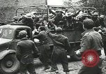 Image of emaciated corpses in concentration camp Bergen Germany, 1945, second 35 stock footage video 65675060115