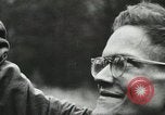 Image of emaciated corpses in concentration camp Bergen Germany, 1945, second 46 stock footage video 65675060115