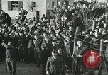 Image of emaciated corpses in concentration camp Bergen Germany, 1945, second 52 stock footage video 65675060115