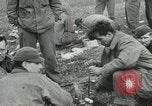 Image of emaciated corpses in concentration camp Bergen Germany, 1945, second 57 stock footage video 65675060115
